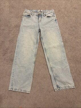 Refuge Light Blue Wide-Leg Jeans